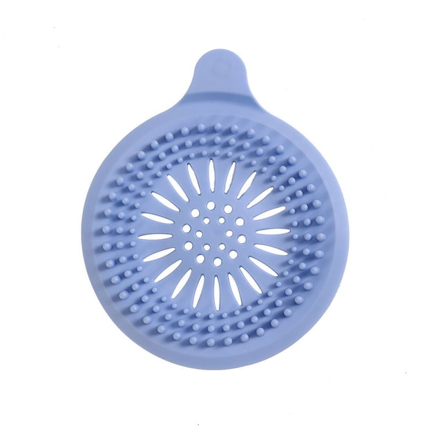 Tapa de drenaje de piso de silicona antibloqueo para fregadero, filtro antibloqueo para desagüe de baño, filtro de salida de alcantarillado