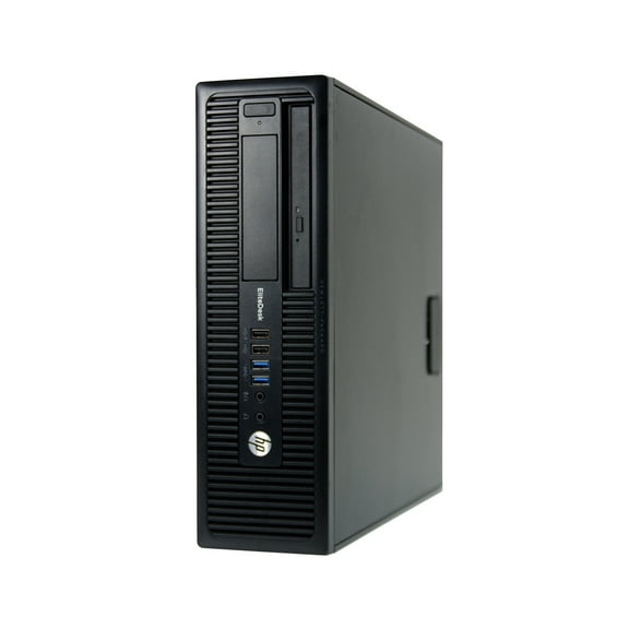 Restored HP 705 G1-SFF Desktop PC with AMD A6-7400B Processor, 16GB Memory, 500GB Hard Drive and Windows 10 Pro (Refurbished)