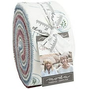 Winter Flurries Moda Jelly Roll by Holly Taylor; 40 - 2.5" Precut Fabric Quilt Strips
