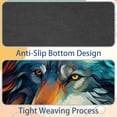 thumbnail image 4 of Wolf Square Desk Pad Mouse Mat Gaming Mousepad, 8.3x9.8 Inch, Non-Slip Rubber Bottom, Printed, Suitable for Office and Gaming, 4 of 6