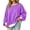 Hot Pink-1, variant on Women's Crewneck Sweatshirt Long Sleeve Solid Color Pullover Loose Fit Casual Fall Winter Fashion Sweatshirt