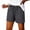 Gray, variant on Jean Shorts High Waisted Womens Athletic Shorts Jean Shorts High Waisted Plus Size Stretch Denim Shorts Pull On Denim Shorts Elastic Waist Shorts Women Modest Jean Shorts For Women