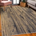 thumbnail image 3 of Rustic Decorative Rug, Wall Wooden Texture Background and Antique Timber Furniture Print, Quality Carpet for Bedroom Dorm and Living Room, 6 Sizes, Sand Brown, by Ambesonne, 3 of 4