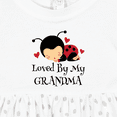 thumbnail image 4 of Inktastic Loved by Grandma Ladybug Girls Baby Dress, 4 of 5