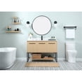 thumbnail image 6 of Elegant Decor Sloane 48" MDF Single Bathroom Vanity with Backsplash in Maple, 6 of 8