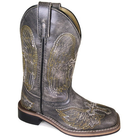 Kid's Guardian Vintage Black Western Boot