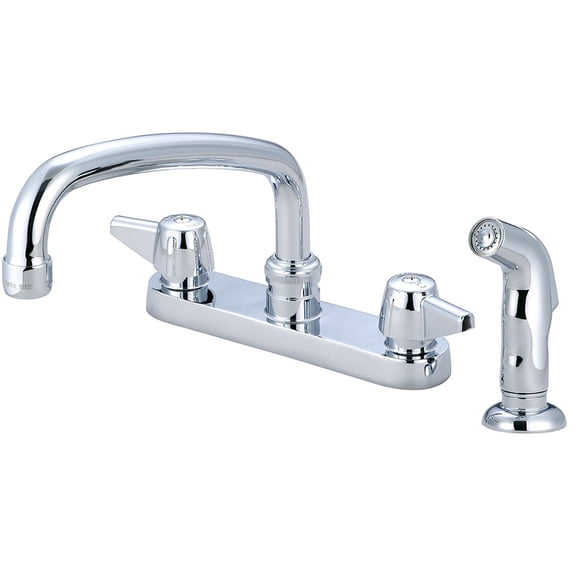 Central Brass 0126-A 1.5 GPM Deck Mounted Kitchen Faucet - Chrome
