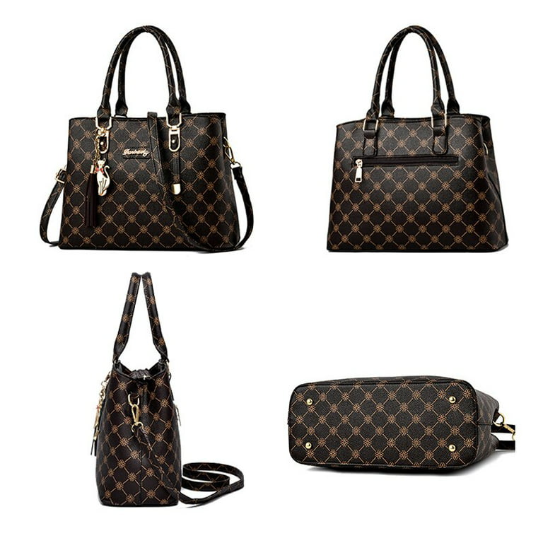 Formal Style Business Female Shoulder Handbag Purse Bags - Black by NancyBrandy