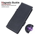 thumbnail image 7 of for Samsung Galaxy Z Fold 5 Case with S Pen Holder & Camera Cover, Luxury Leather Wallet Phone Cover Built-in S Pen Slot Kickstand Function Card Holder Hinge Protection Shockproof (Black)|For Samsung, 7 of 7