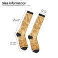 thumbnail image 2 of Pofeuu Old Vintage Map Of Sea Print Stockings, Adult Running Hiking Socks for Youth and Adult, 2 of 6