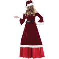 thumbnail image 5 of Disfraz de Papá Noel para Navidad, disfraz de Papá Noel para cosplay, ropa de Papá Noel, disfraz de lujo para adultos, hombres y mujeres, vestido de Navidad, 5 of 5