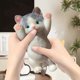thumbnail image 5 of Juguetes para amasar con las manos en alto de Harliver Cats, lindos juguetes sensoriales para gatos, regalos de cumpleaños de Halloween y Navidad para gatos que alivian el estrés, juguetes de peluche, 5 of 6