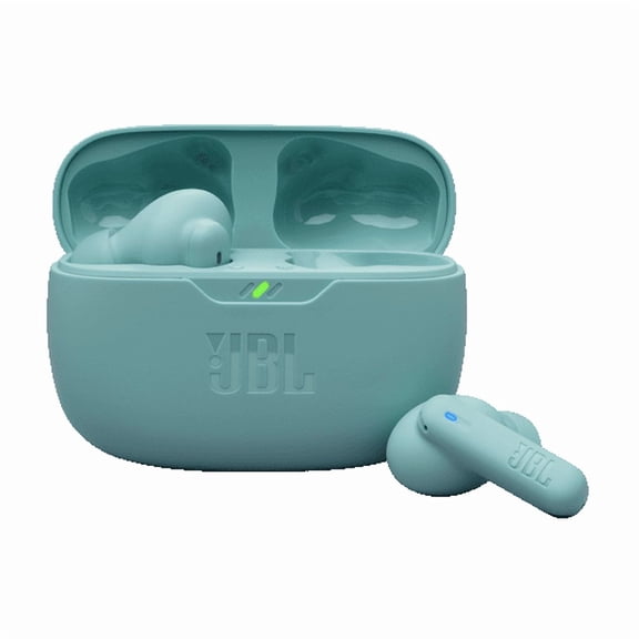 Open Box JBL Vibe Beam 2 - True Wireless Noise Cancelling Earbuds Pure Bass Sound & Smart Ambient Technology, 4mics for Crisp, Clear Calls, up to 40Hrs of Playback, IP54 Dust & Water Resistant (Blue)