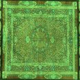 thumbnail image 1 of Ahgly Company Indoor Square Persian Green Traditional Area Rugs, 6' Square, 1 of 1