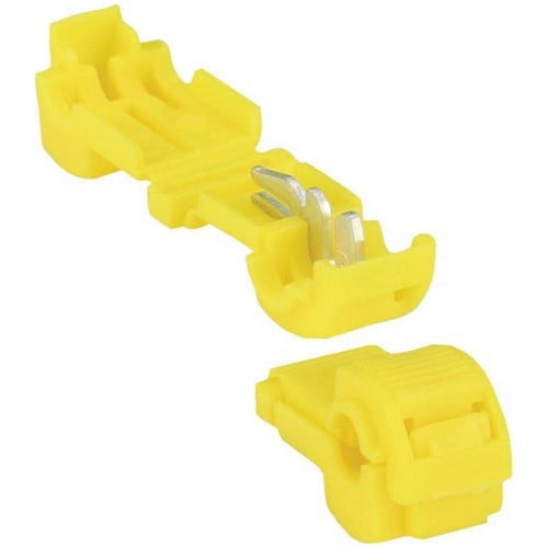 Xscorpion TT1210Y T Tap Connectors 12/10Ga. 50Pcs; Yellow