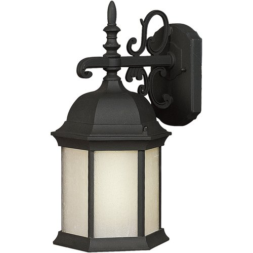 1Light Black Outdoor Wall Sconce