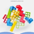 thumbnail image 4 of 48x Kids&Adults Board Games Tetra Tower Balance Stacking Toys Building Blocks, 4 of 7