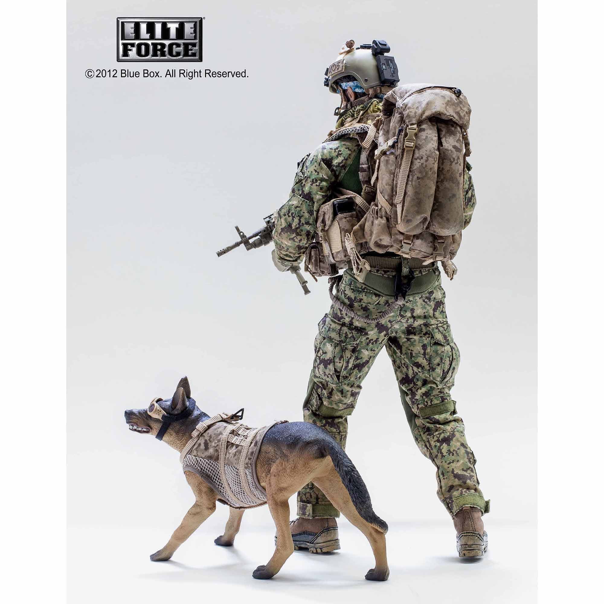1:18 BBI Elite Force U.S Army Ranger DEVGRU Operator Team Six Soldier Figure 4" 