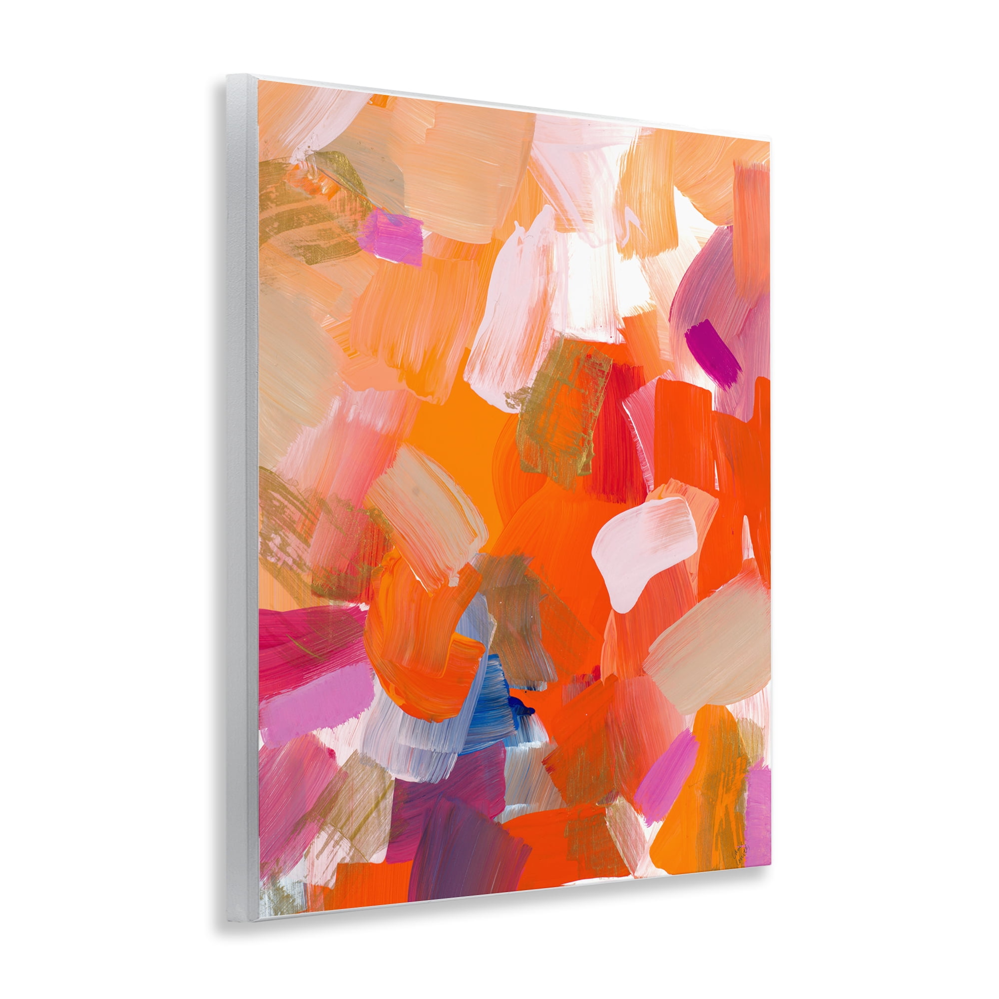 Stupell Industries Confetti Petals Abstraction Wall Plaque Art, design by Lanie Loreth