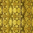 thumbnail image 1 of Ahgly Company Indoor Square Abstract Yellow Modern Area Rugs, 5' Square, 1 of 4