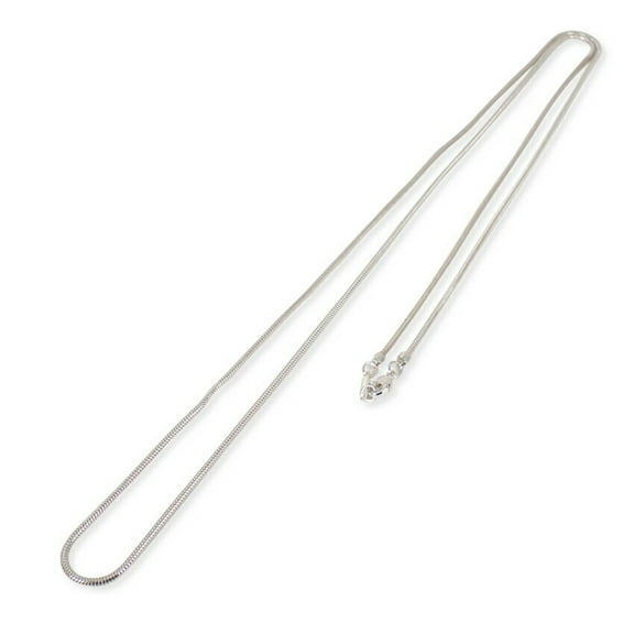 Pre-Owned TIFFANY 925 Snake Long Chain Necklace j16-29 (Good)