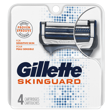 Gillette SkinGuard Mens Razor Blade Refills - 4ct