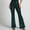 *Green, variant on Women's Sequin High Rise Flare Pants, Bodycon Strentch Evening Trousers Green,Womens Plus M
