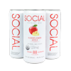 SOCIAL Organic Elderflower Apple 4pk.