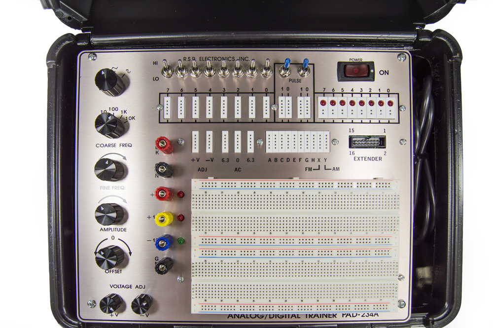 Electronix Express Assembled Digital / Analog Trainer - Portable Electrical Engineering Workstation - image 2 of 3