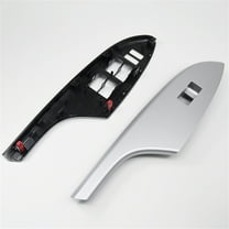 Furulu 4Pcs Door Window Switch Trim Cover Bezel Panel For Toyota Corolla 2010-2013 Lhd Only