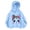 X218 Blue, variant on Confree Sweatshirts For Girls Spring Autumn Graphic Print Long Sleeve Hoodie Dailywear Breathable Casual Infant Pullover Top Size 18-24 Months Black