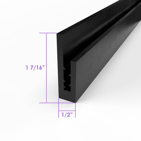Large "U" Channel For Covering Rough Fiberglass Edges - LP 23-D