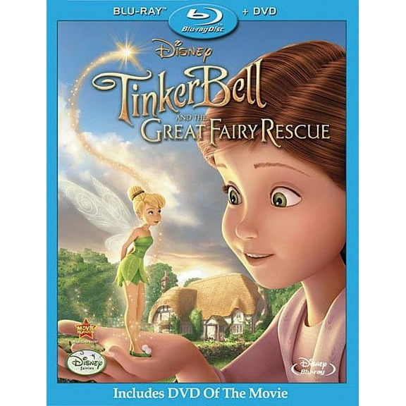 Tinker Bell and the Great Fairy Rescue (Blu-ray   DVD), Walt Disney Video, Kids & Family