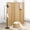 Natural Wood, variant on HOMCOM 8 Panel Room Divider Freestanding Folding Privacy Screen Nature Wood