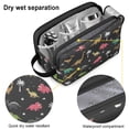 thumbnail image 4 of Toiletries Bag,Dinosaur and Palm Tree Pattern Mens Womens Toiletry Bag Bathroom Bag,Waterproof Toiletry Travel Bag Dopp Kit Shaving Bag 11x6.3x5.1 Inch, 4 of 5