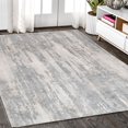 thumbnail image 4 of Pasargad Home Beverly 12' x 15' Hand-Loomed Bamboo Silk Grey/Ivory Rug - All Ages, Indoors, 4 of 5
