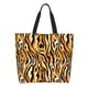 thumbnail image 1 of Balery Zebra Bolsa Tote Estilo Estético con Cremalleras, Bolsa de Hombro, Bolsa de Compras Grande y Plegable, 1 of 8