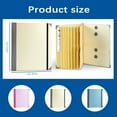 thumbnail image 4 of Important Document Organizer, Ngxiha Folders for Document, Binder for Important Documents, Family Emergency Planner, Paper File Folio Organizer with Labels Bound Expanding File, 4 of 8