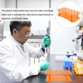 thumbnail image 3 of Miangastore Lab Tube Rack Orange 1 Set Rectangular Shape Freezer Compatible, 3 of 9