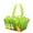 GreenB, variant on Easter Bunny Decor Portable Non-Woven Basket Decoration Easter Basket Home Textile Storage Storage Container on Clearance