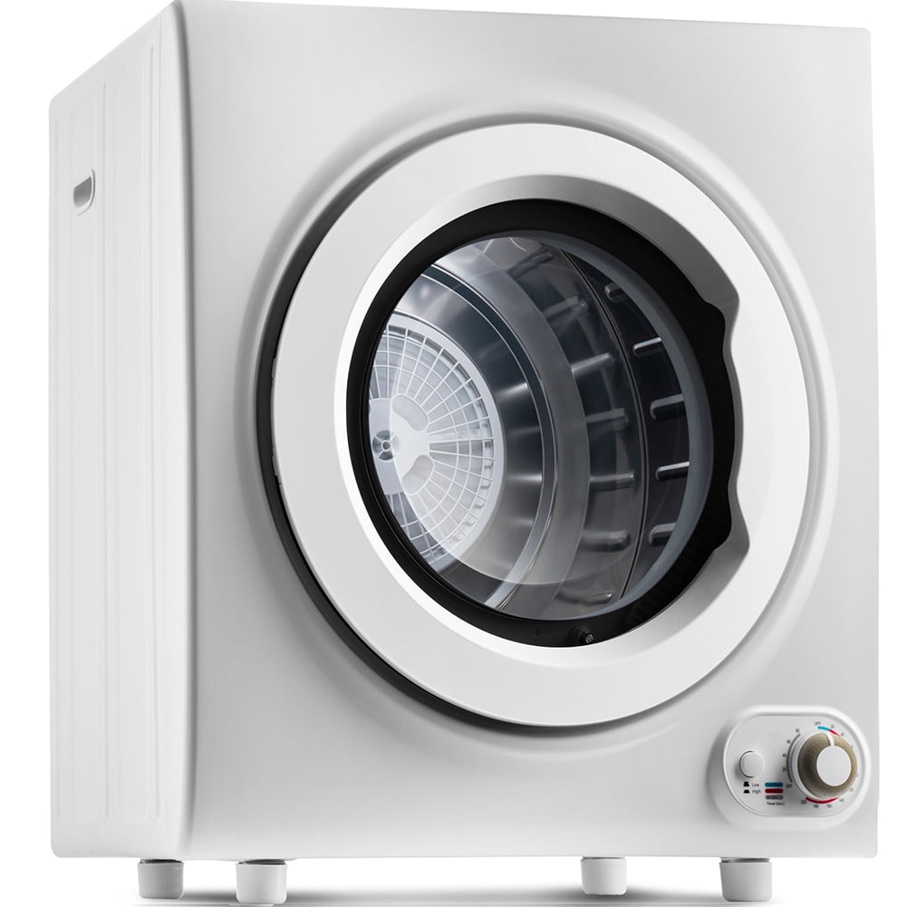 Private Jungle 2.65 Cu.Ft Compact Laundry Dryer, 9 LBS Capacity Clothes Dryer with 1400W Drying Power, Easy Control Compact Tumble Dryer