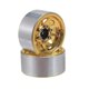 thumbnail image 2 of Steel 1.0 Beadlock Wheel Rim Wheel Hub For 1/24 Rc Car,yellow, 2 of 4