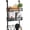 Bronze-9 Hook 2 Mesh, variant on Over The Door Hooks Organizer - Over Door Hanger with 16 Hooks & 2 Baskets for Hanging Coat, Clothing, Towel, Hanging Organizer for Bathroom, Closet, College Dorm, Grey