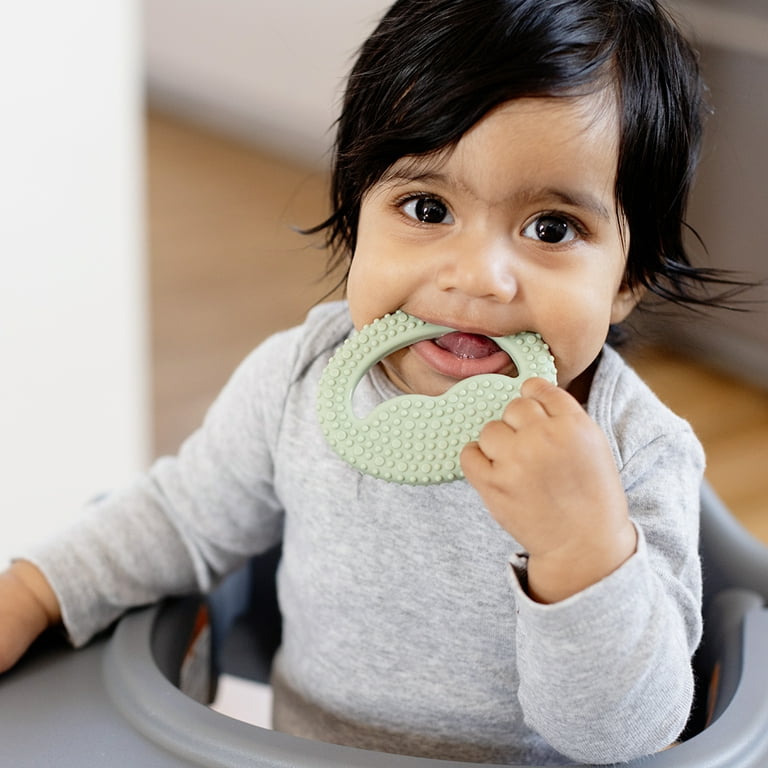 EZPZ Infant Bundle - First Foods Set + Oral Development Tools - Sage