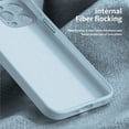 thumbnail image 3 of for iPhone 12 Pro Max Case with Screen Protector,Complete Protection with Enhanced Camera Lens Cover,Soft Silicone Protective Phone Case for iPhone 12 Pro Max 6.7",Ice Blue, 3 of 13