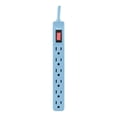 thumbnail image 2 of Barra Multicontacto Steren 6 Salidas Modelo WMS-1111 Azul, 2 of 4