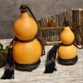 thumbnail image 3 of Gourd Hip Flask Large Capacity Gourd with Base Gourd Shape for Table Decor 35-40cm 2.5L, 3 of 9