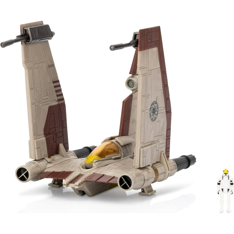 スターウォーズ V-19 トラント スターファイター Star Wars Micro Galaxy Squadron V-19 Torrent Starfighter - 5 inch