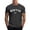 Grey, variant on Shirts For Men Fashion Raglan Sleeve Letter Print Short Sleeve Crew Neck Graphic Trend Bottoming Shirt