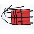 thumbnail image 2 of Sac de Rangement pour Kayak Siège de Canot en Nylon Équipement de Pêche Sangle Réglable Outils Pochette Multi-Poches Cadeaux Rafting Yacht Bateau Rouge, 2 of 9